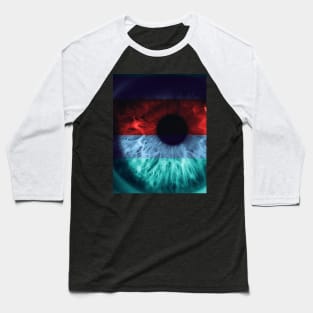 Pop Art Retina Design Baseball T-Shirt